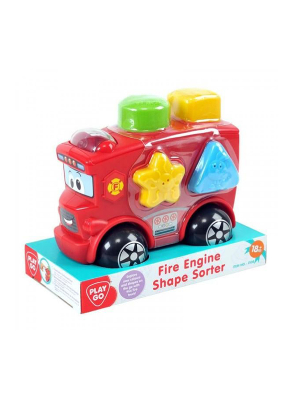 

Playgo Fire Engine Shape Sorter, Ages 18+ Months