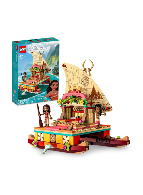 

Lego Disney Princess Moana's Wayfinding Boat, Ages 6+, 43210, Multicolour