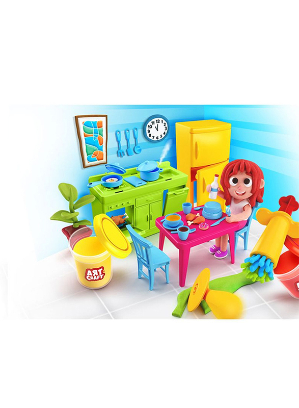 

Dede Art Craft Kitchen Play Dough Set, 29 Pieces, Ages 3+