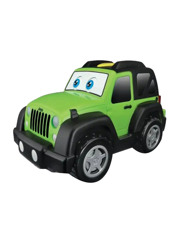

BB Junior Jeep Funny Friends Jeep Wrangler, Ages 1+, Green