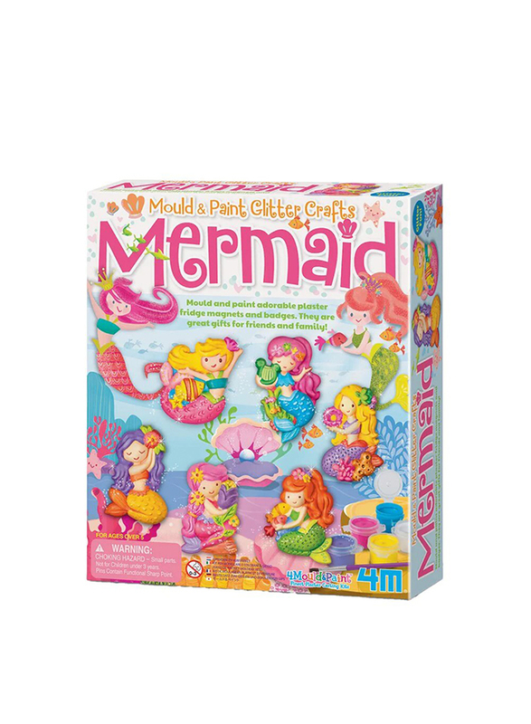 

4M Glitter Mermaid Mould & Paint, Ages 8+