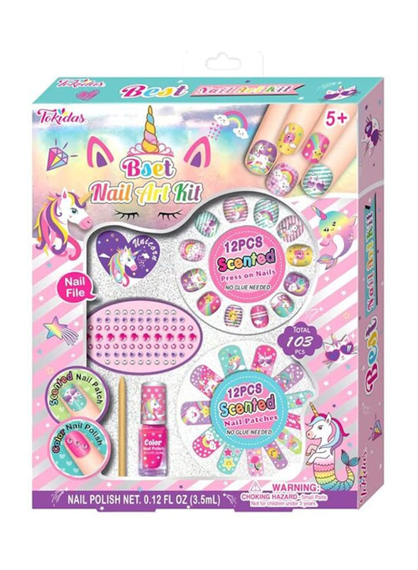 

Tokidas Best ScentedNail Art Kit, Multicolour