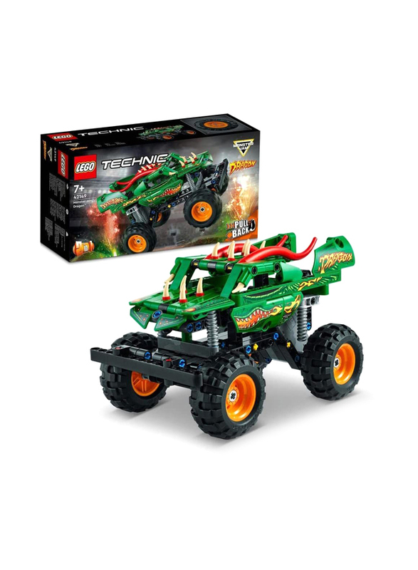 

Lego Technic Monster Jam Dragon, Ages 7+, 42149, Green/Black
