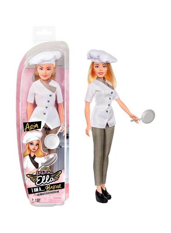 

Disney Princess Dream Ella I AM Fashion Doll - Chef, Multicolour, Ages 3+