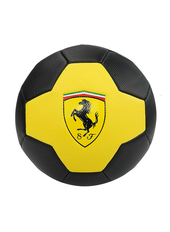 

Mesuca Ferrari Soccer Ball, Size-5, Yellow/Black