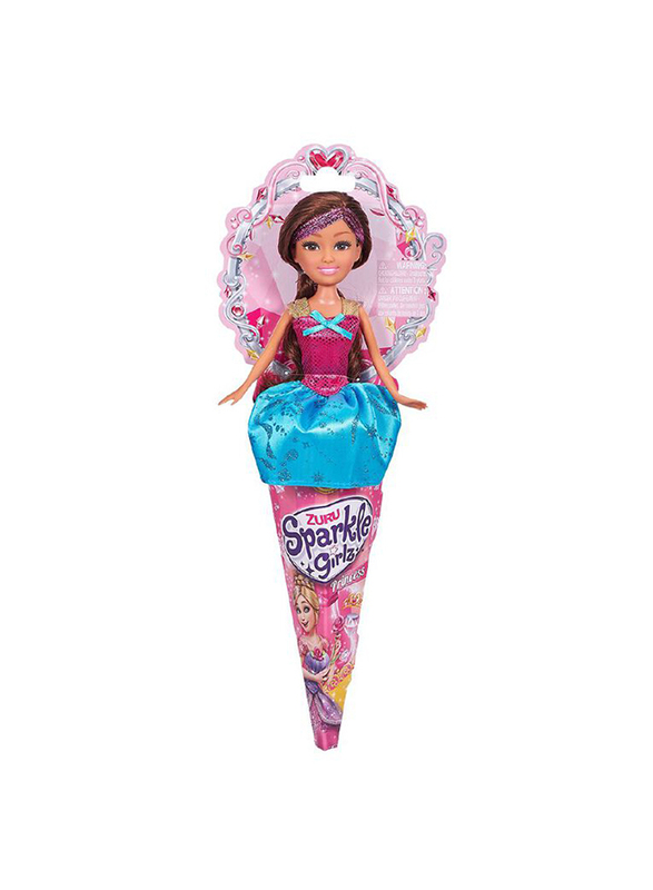 

Zuru Sparkle Girlz Princess Cone Doll, Ages 3+