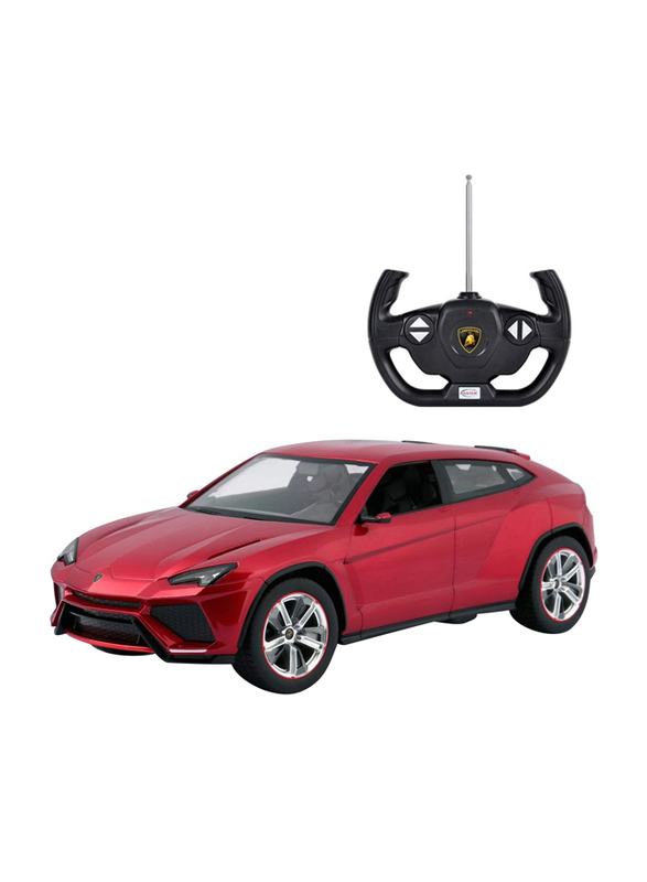 

Rastar 1:14 Scale Remote Controlled Lamborghini Urus Concept, Ages 6+, Red