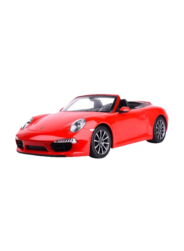 

Rastar 1:12 Scale Remote Controlled Porsche 911 Carrera S, Ages 6+, Red