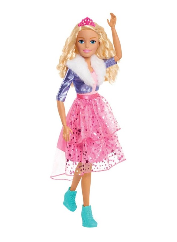 

Barbie Best Fashion Friend Doll with Blonde Hair, 28-inch, Ages 3+, Multicolour