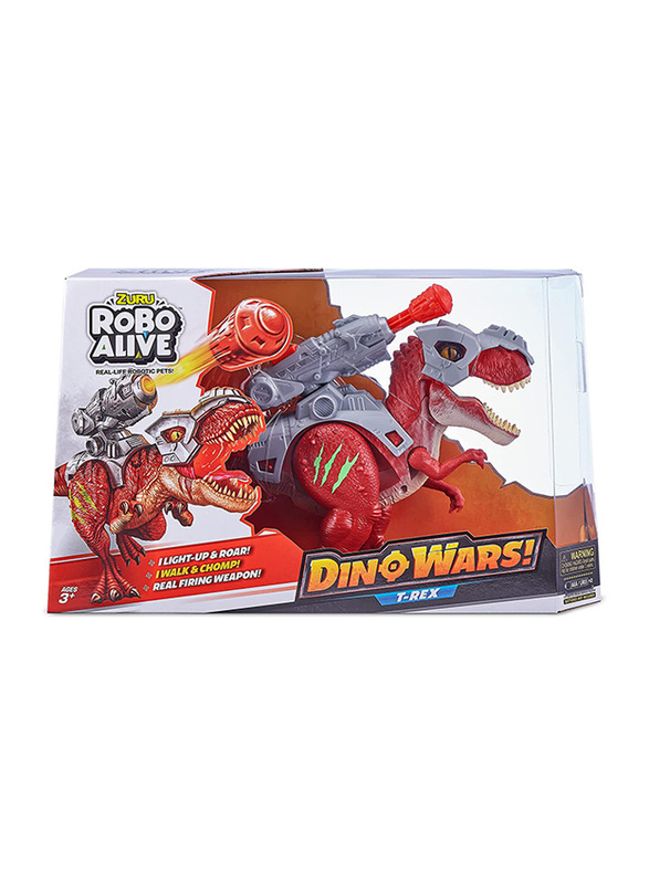 

Zuru Robo Aliv Dino Wars Walking T-Rex Toy, Ages 3+