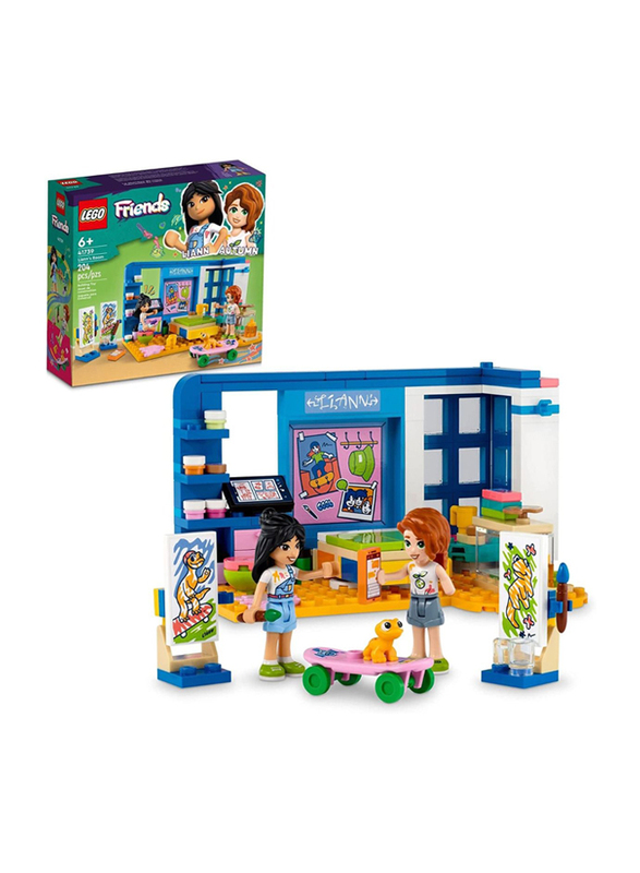 

Lego Friends Liann's Room, 204 Pieces, Ages 6+, 41739, Muticolour