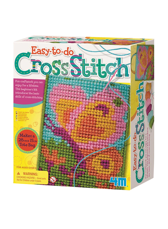 

4M Cross Stitch, Ages 8+