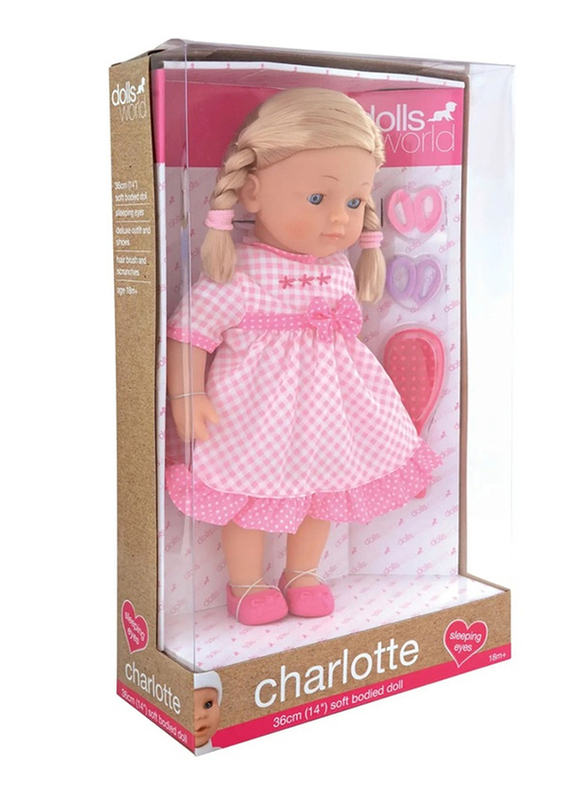 

Dolls World Charlotte Doll, Ages 18+ Months
