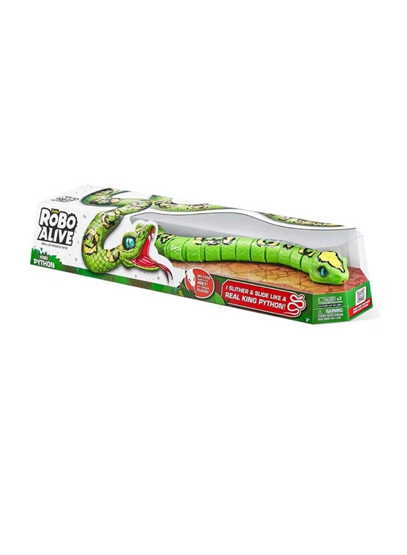 

Zuru Robo Alive King Python Robotic Pet Figure, Ages 3+