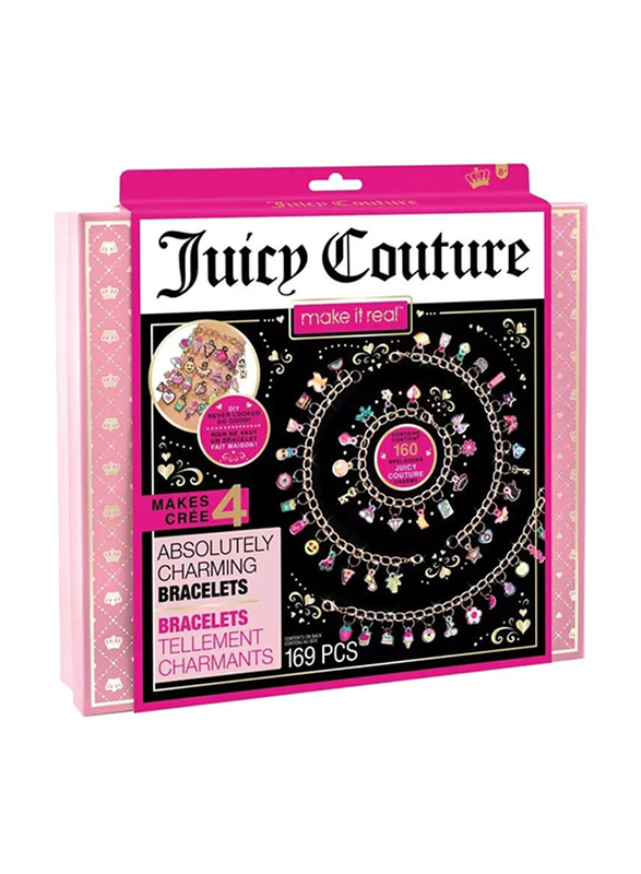 

Make It Real Juicy Couture Absolutely Charming Bracelets, 169 Pieces, Ages 8+