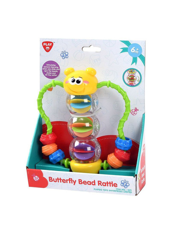 

Playgo Butterfly Bead Rattle, Ages 6+ Months