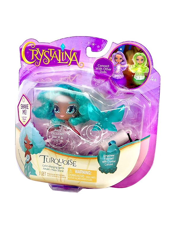 

Crystalina Turquoise Doll, Ages 4+