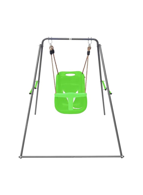 

Dynamic Sports Baby Panda Metal Swing Set, Ages 1+