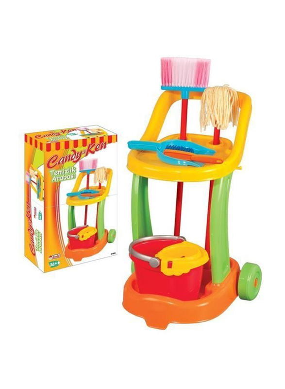

Dede Toys Candy & Ken Cleaning Trolley Set, 10 Pieces, Ages 3+