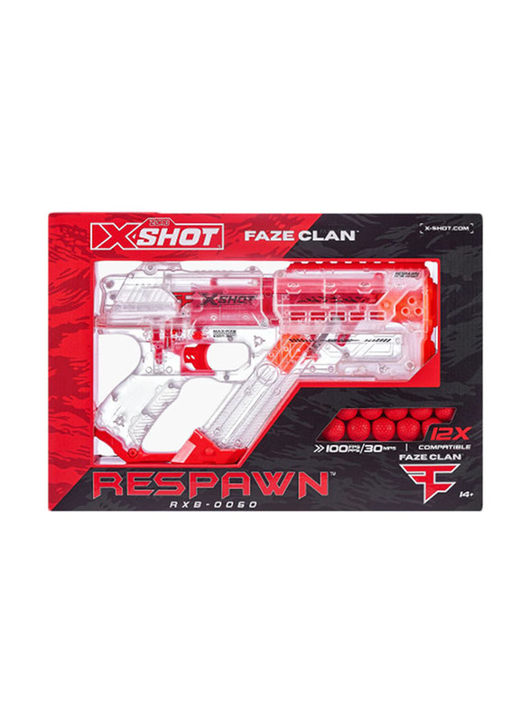 

X-Shot Faze Chaos Respawn Set, Ages 14+, Multicolour