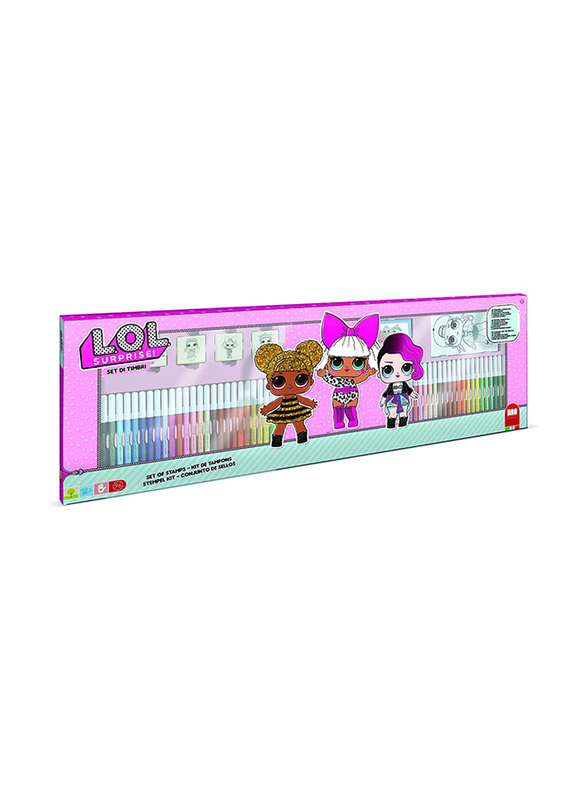 

Multiprint Lol Felt Tip Pens Set, 60 Pieces, Ages 3+
