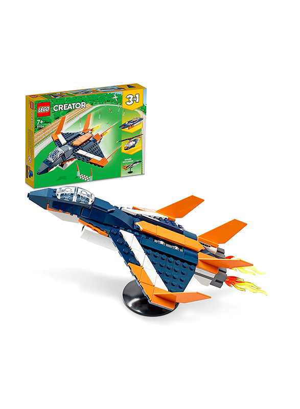

Lego Supersonic Jet Set, Ages 7+, 31126, Multicolour