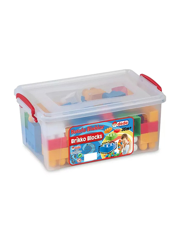 

Dede Toys Brio Block In A Case, 58 Pieces, Ages 3+