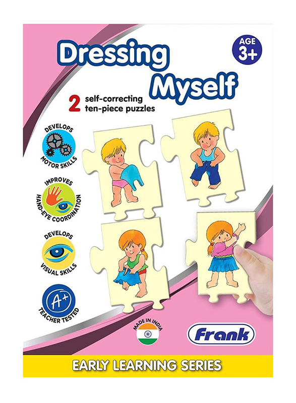 

Frank Puzzle Dressing Mysel, 10-Piece, Ages 3+