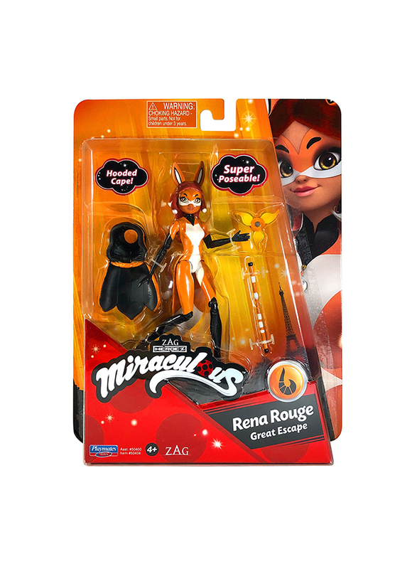 

Miraculous Moments Small Dolls Rena Rouge Great Escape Toy, Ages 4+