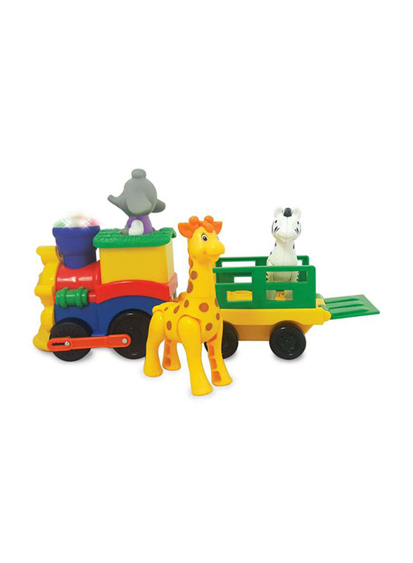 

Kiddieland Light and Sound Jungle Activity Train, Ages 12+ Months