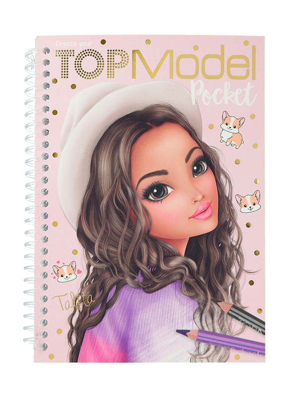 

Top Model Topmodel Pocket Colouring Book, Multicolour