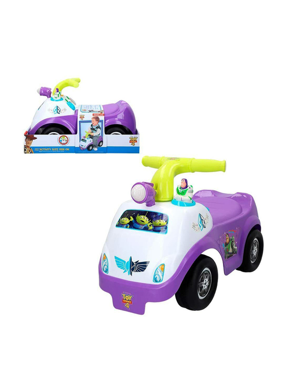 

Kiddieland Light N Sound Activity Buzz Ride On, Ages 1+, Multicolour