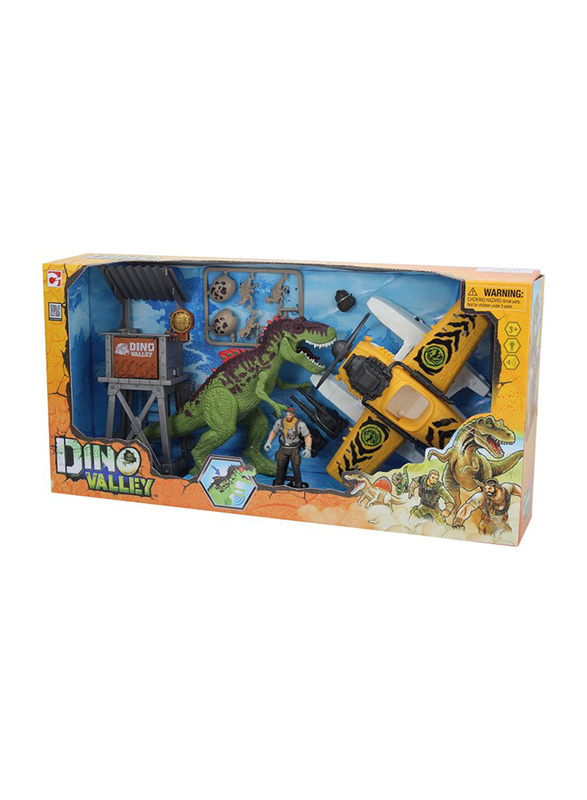 

Chapmei Dino Valley Seaplane Dino Mission Playset, 5 Pieces, Ages 3+, Multicolour