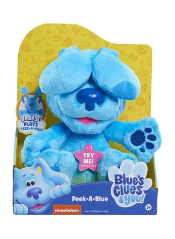 

Blue's Clues & You 10-inch Peek A Boo Plush, Ages 3+, Blue