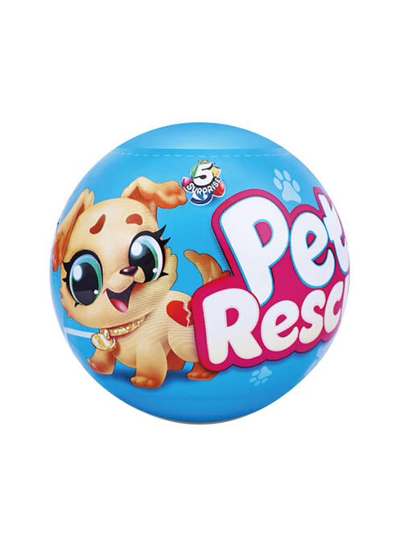 

Zuru 5 Surprise Pet Rescue Series 1 in PDQ Capsule Toy, Ages 3+