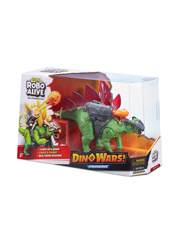 

Zuru Robo Alive Dino Wars Stegosaurus, Ages 3+