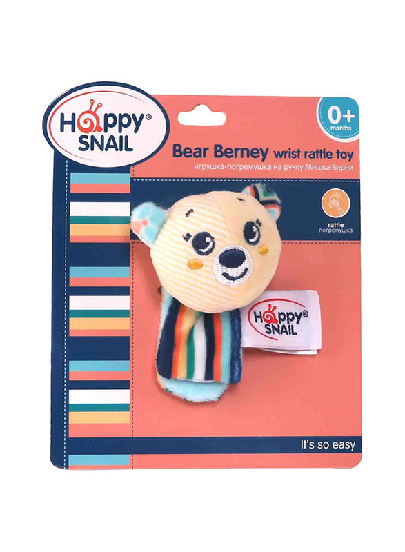 

Silverlit Bear Berney Wrist Rattle Newborn Toy, Multicolour