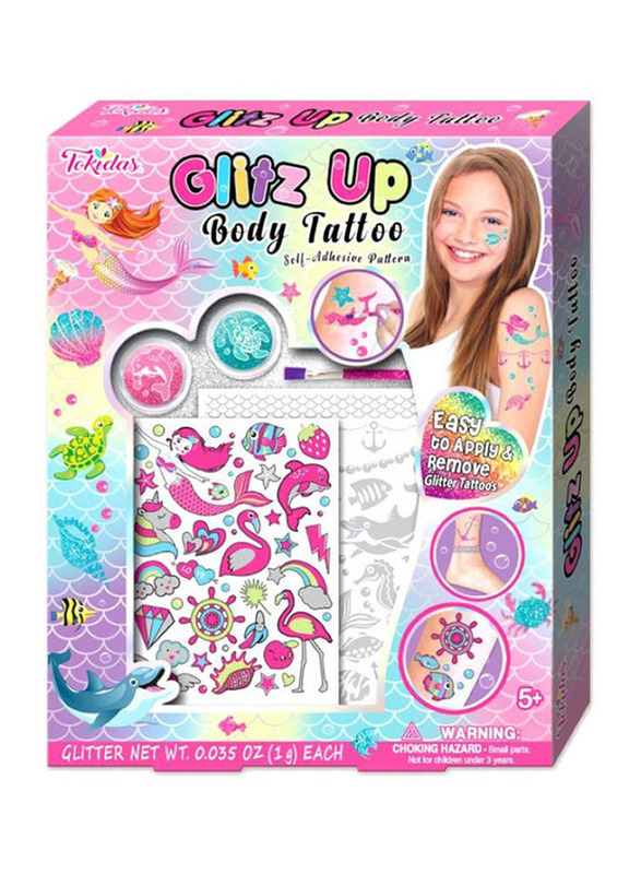 

Tokidas Glitz UP Body Tattoo, Multicolour