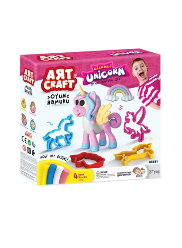 

Dede Art Craft Unicorn Dough Set, 16 Pieces, Ages 3+