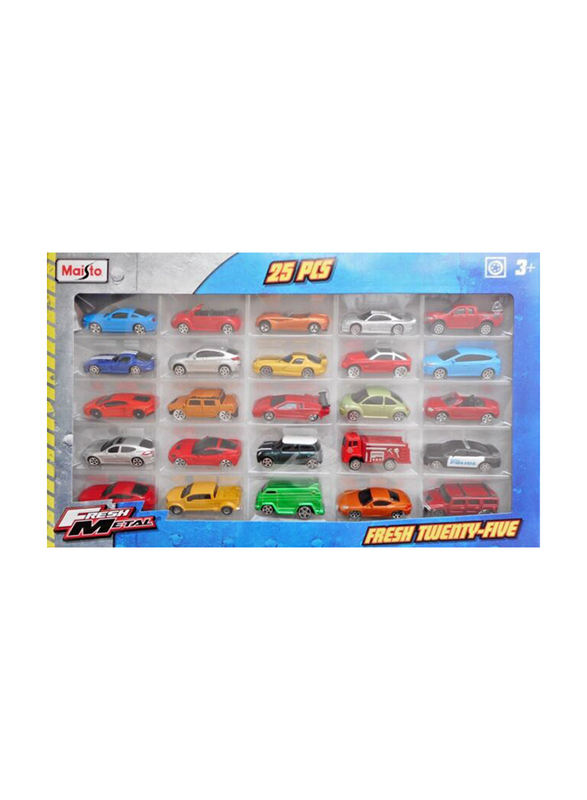 

Maisto Fresh Metal, Play Vehicles & Cars, 25 Pieces, Ages 3+