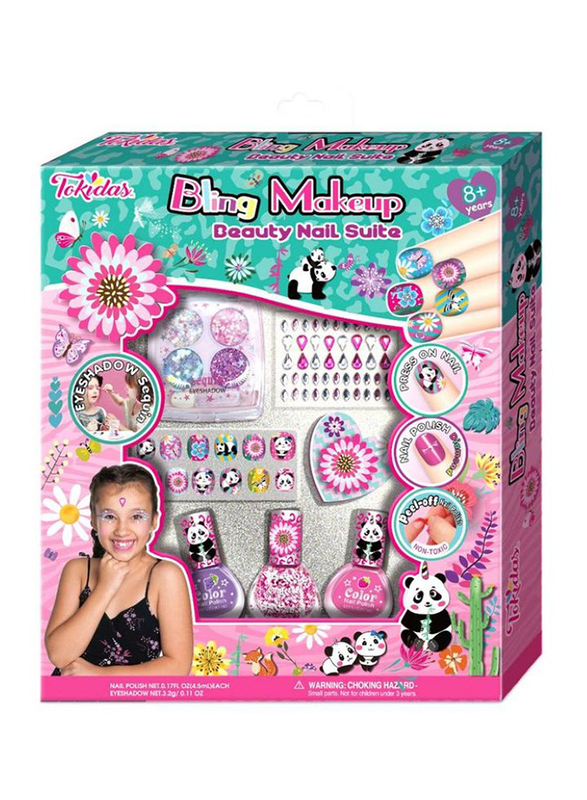 

Tokidas Bling Makeup Beauty Nail Suite, Multicolour