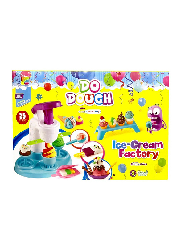 

Do Dough Do-Dough Ice-Cream Factory Set, 25 Pieces, Ages 3+