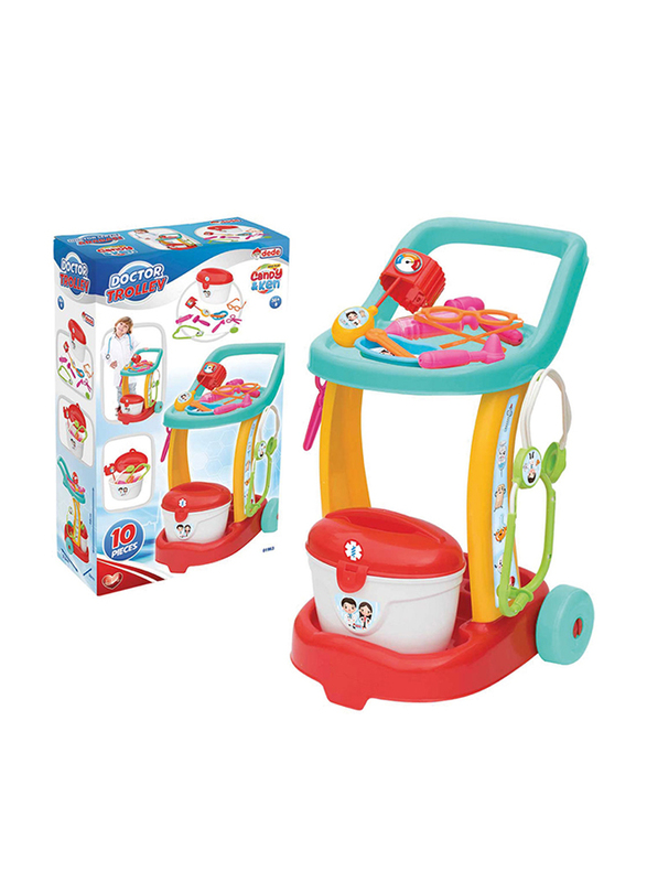 

Dede Toys Candy & Ken Doctor Trolley Set, 10 Pieces, Ages 3+