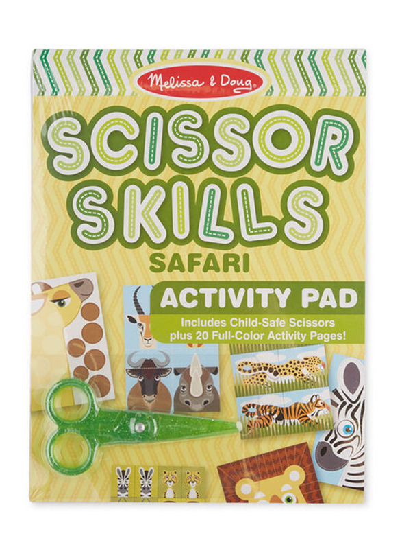 

Melissa & Doug Scissor Skills Safari Activity Pad, Ages 3+