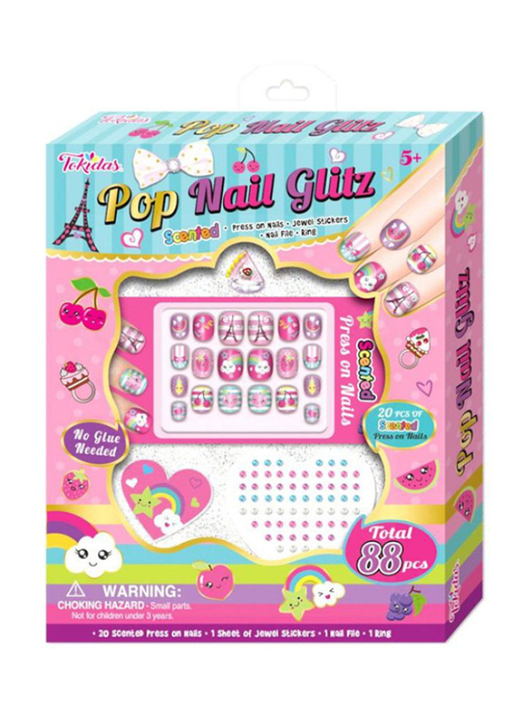 

Tokidas Pop Nail Glitz, Multicolour