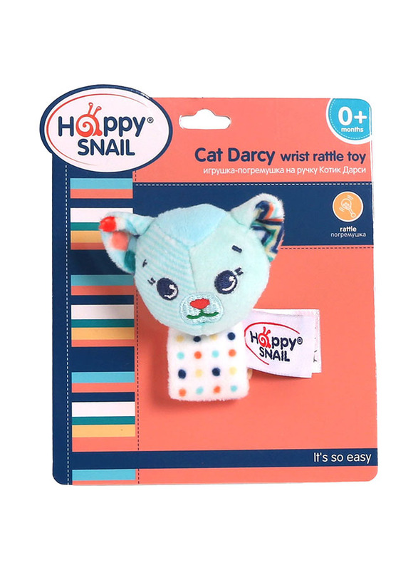 

Silverlit Cat Dary Wrist Rattle Newborn Toy, Multicolour