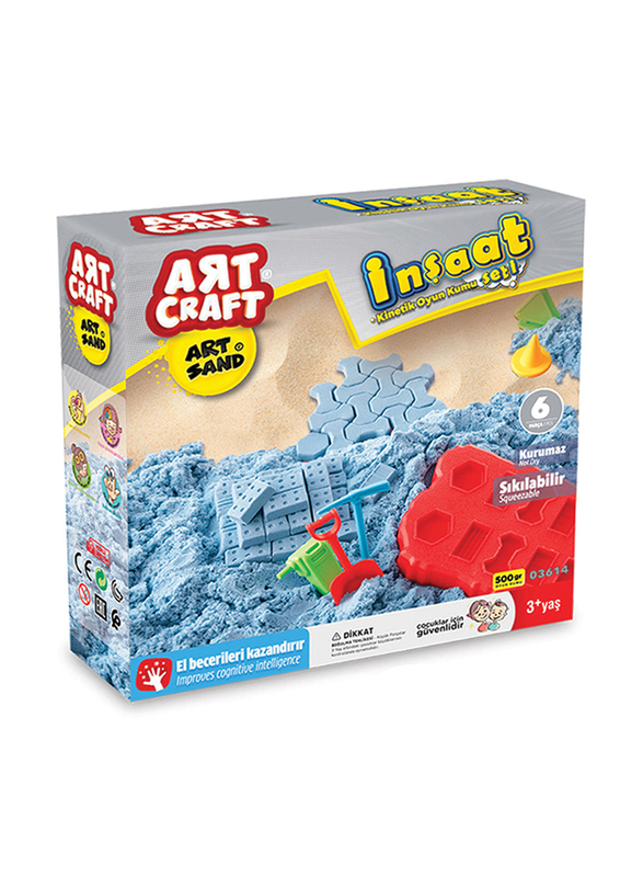 

Dede Art Craft Building Modelling Play Sand Set, 6 Pieces, Ages 3+