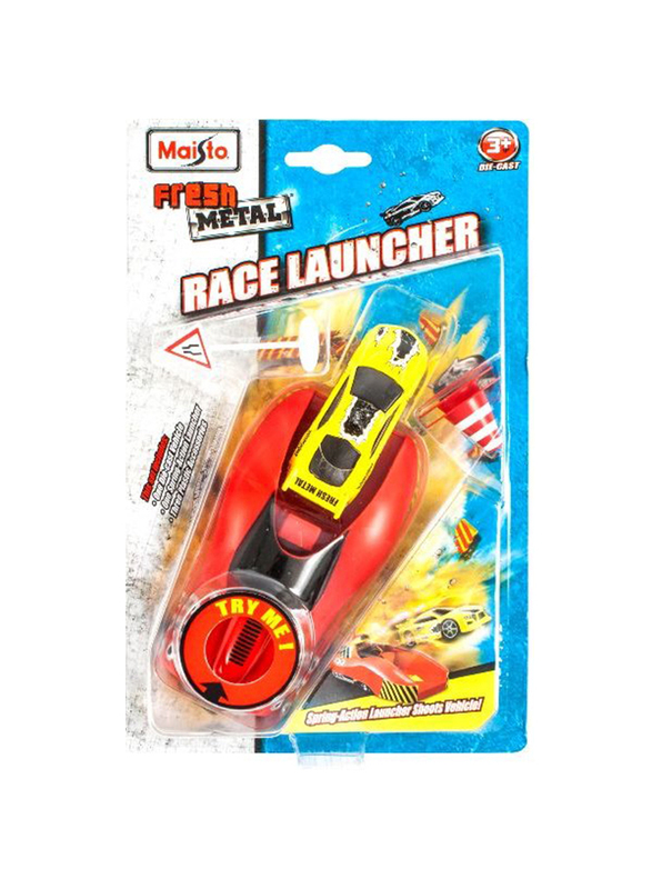 

Maisto Fresh Metal 1:64 Scale Race Launcher Toy, Ages 3+
