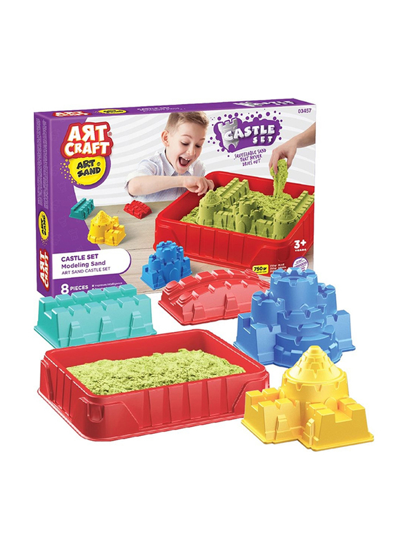 

Dede Toys Castle Set Kinetic Play Sand, Ages 3+