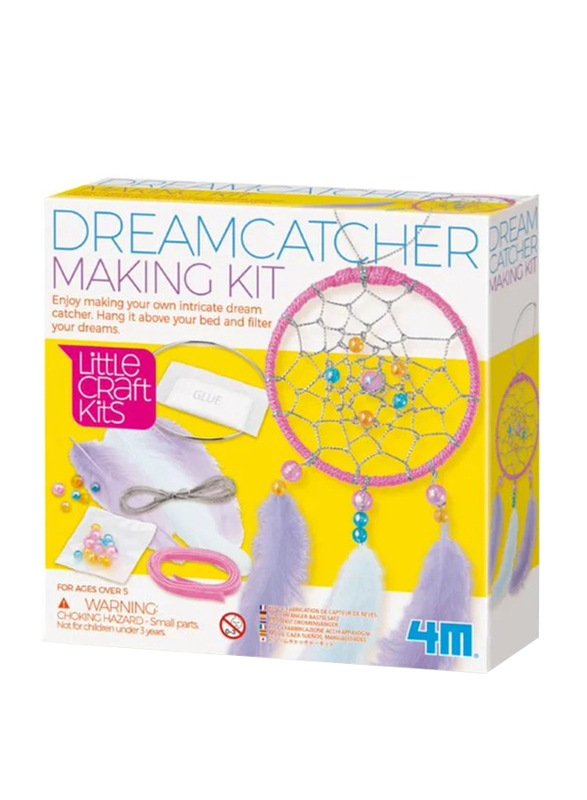 

4M Little Craft Dream Catcher Making Kit, Ages 8+